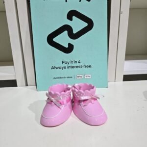 Baby Shower Fondant Girl Boots