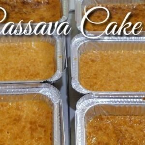 Fiji Style Cassava Cake