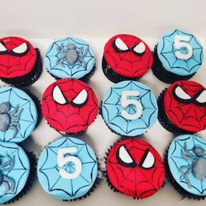 Spiderman Cupcakes