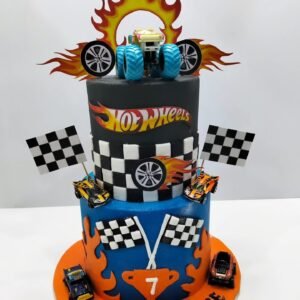 Hot Wheels Cake